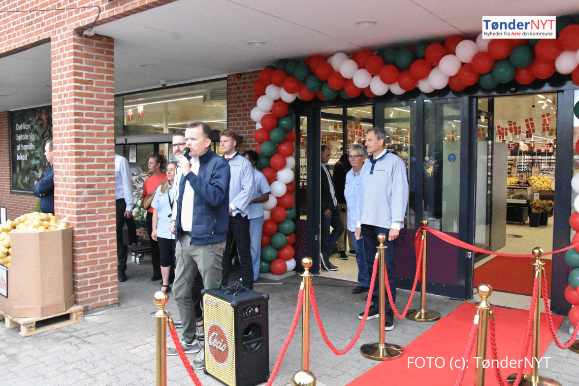 Så kom der endelig liv igen i den gamle Aldi-butik i Tønder